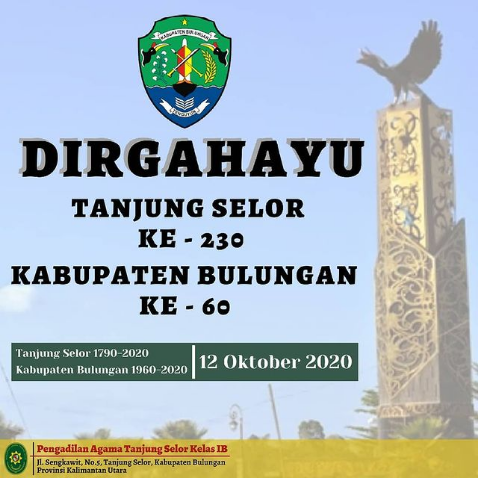 Dirgahayu Tanjung Selor ke 230